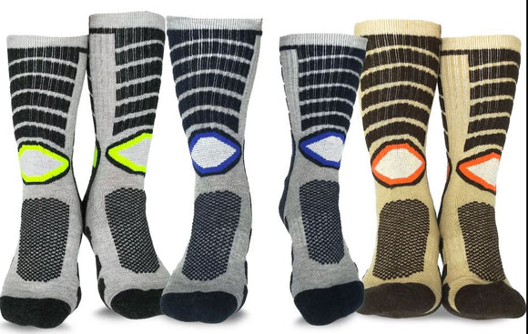 TeeHee Winter Warm Fashion Boot Socks for Men Trouser Dress Socks 3 Pairs Wool (Men-Wool Sports) R2008