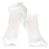 TeeHee Socks Men's Casual Polyester No Show Black, White 18-Pack (10051)