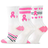 Breast Cancer Awareness Socks