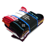 TeeHee Socks Women's Casual Polyester Crew Stripe/Scallop 12-Pack (1163334)