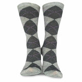 TeeHee Socks Women's Casual Polyester Crew Dots and Argyle 12-Pack (1163789)