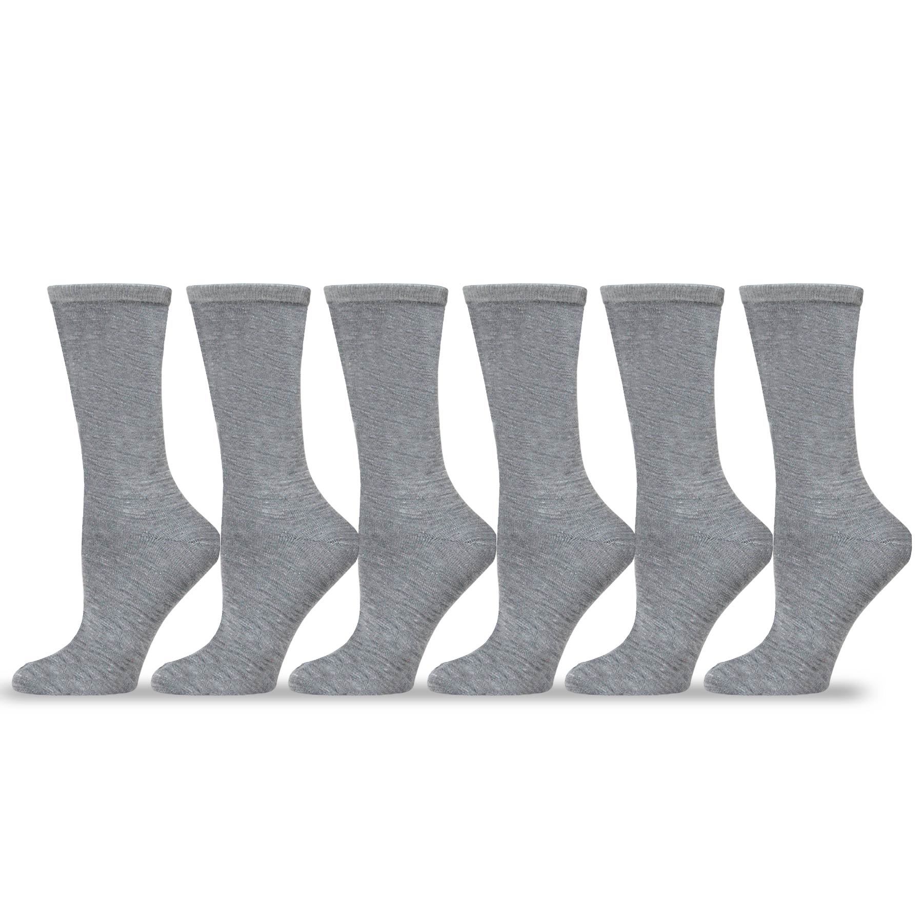 Blue Mountain Women's Cushioned Crew Socks, 6-Pack at Tractor