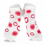 TeeHee Socks Women's Casual Polyester No Show Hearts/Dots/Stripes 6-Pack (3104)