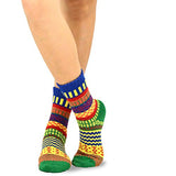 TeeHee Winter Crew Fun Socks for Women 3 Pairs Pack (C.E.G)