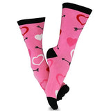 TeeHee Valentine's Day Love Women's Crew Socks 3-Pack (Love Cup Cake)H2017
