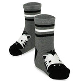 TeeHee Little Boys and Toddler Casual Sports Novelty Cotton Crew Socks 18 Pair Pack Gift Box (K203579C)
