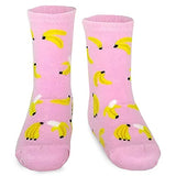 TeeHee Little Girls Cotton Basic Crew Socks 12 Pair Pack (202627)