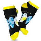 TeeHee Women's Colorful Fun Novelty Cotton Low Cut Ankle Socks with Gift Box - 20 Pair Pack (Floral) (12069)