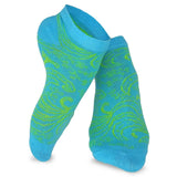 TeeHee Women's Colorful Fun Novelty Cotton Low Cut Ankle Socks with Gift Box - 20 Pair Pack (Floral) (12069)