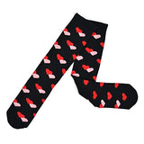 Valentine Novelty Knitted Half Cushion Viscos from Bamboo Crew Socks (9-11, Love Valentine 3)??????? - TeeHee Socks