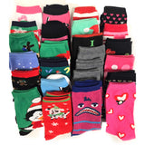 TeeHee 25 Pairs Various Sample Socks Valuable Packs for Women 9-11 Crew (10000)