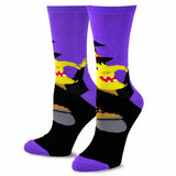 TeeHee Socks Women's Halloween Polyester Crew Assorted 3-Pack (10538)