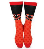 TeeHee Crazy Fun Novelty Casual Crew Socks for Women and Junior 6-Pair (Monster Friends) n212829