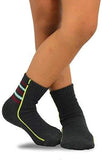 TeeHee Socks Kid's Casual Cotton Short Crew Multi Sports Stripe 6-Pack (70648)