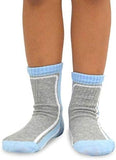 TeeHee Socks Little Boy's Casual Cotton Short Crew Bold Line 6-Pack (70876)