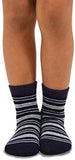 TeeHee Socks Little Boy's Casual Cotton Short Crew Stripe 6-Pack (70877)