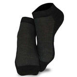 TeeHee Socks Junior's Casual Polyester No Show Black, White 12-Pack (10051)