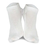 TeeHee Socks Women's Casual Polyester No Show White 12-Pack (10051)