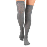 TeeHee Socks Women's Delicated Pattern Acrylic Over  The Knee High Assorted 3-Pack (10862)