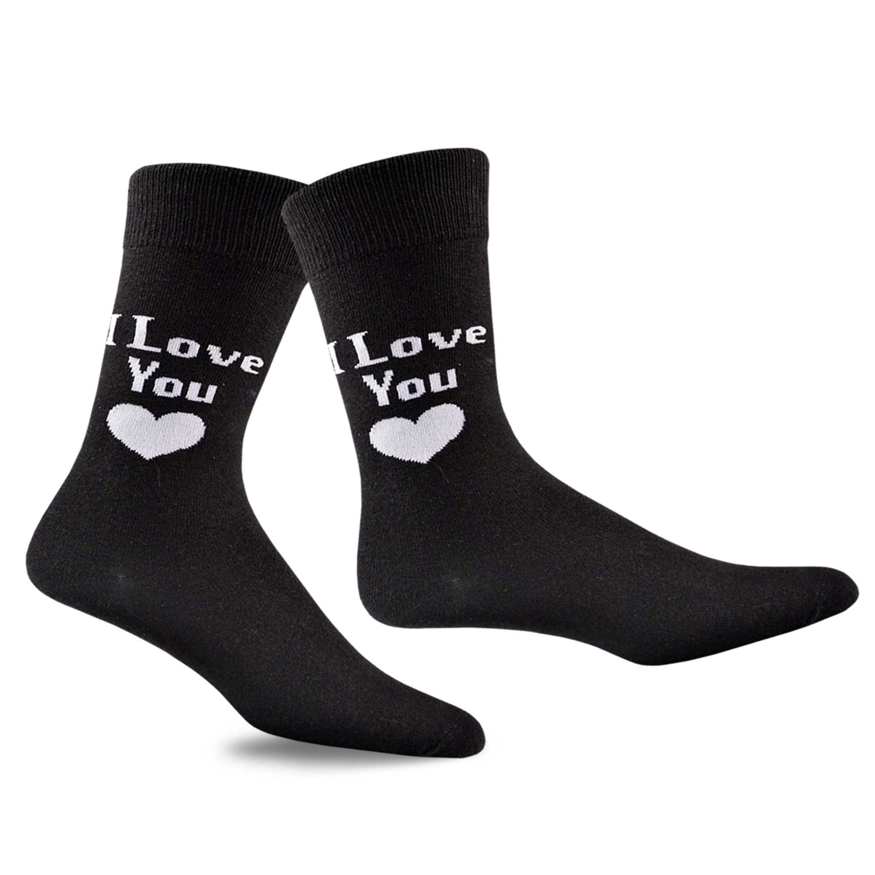 Valentine Lover Socks - Black