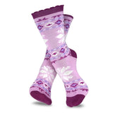 TeeHee Socks Women's Casual Polyester Crew Stripe/Scallop 12-Pack (1163334)