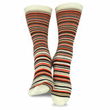 TeeHee Socks Women's Casual Polyester Crew Dots and Stripes 12-Pack (1163798)