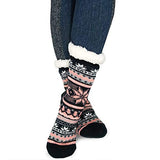 TeeHee Socks Women's Double Layered Polyester Crew Assorted 3-Pack (11971)