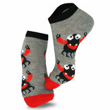 TeeHee Socks Women's Casual Polyester No Show Fish and Animal 12-Pack (12169)