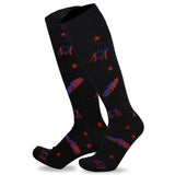 Novelty Fun Over the Calf Knee High Socks for Men 3-Pack (Goal) - TeeHee Socks
