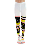 TeeHee Kids Girls Fashion Cotton Tights 3 Pair Pack (Colorful) - TeeHee Socks