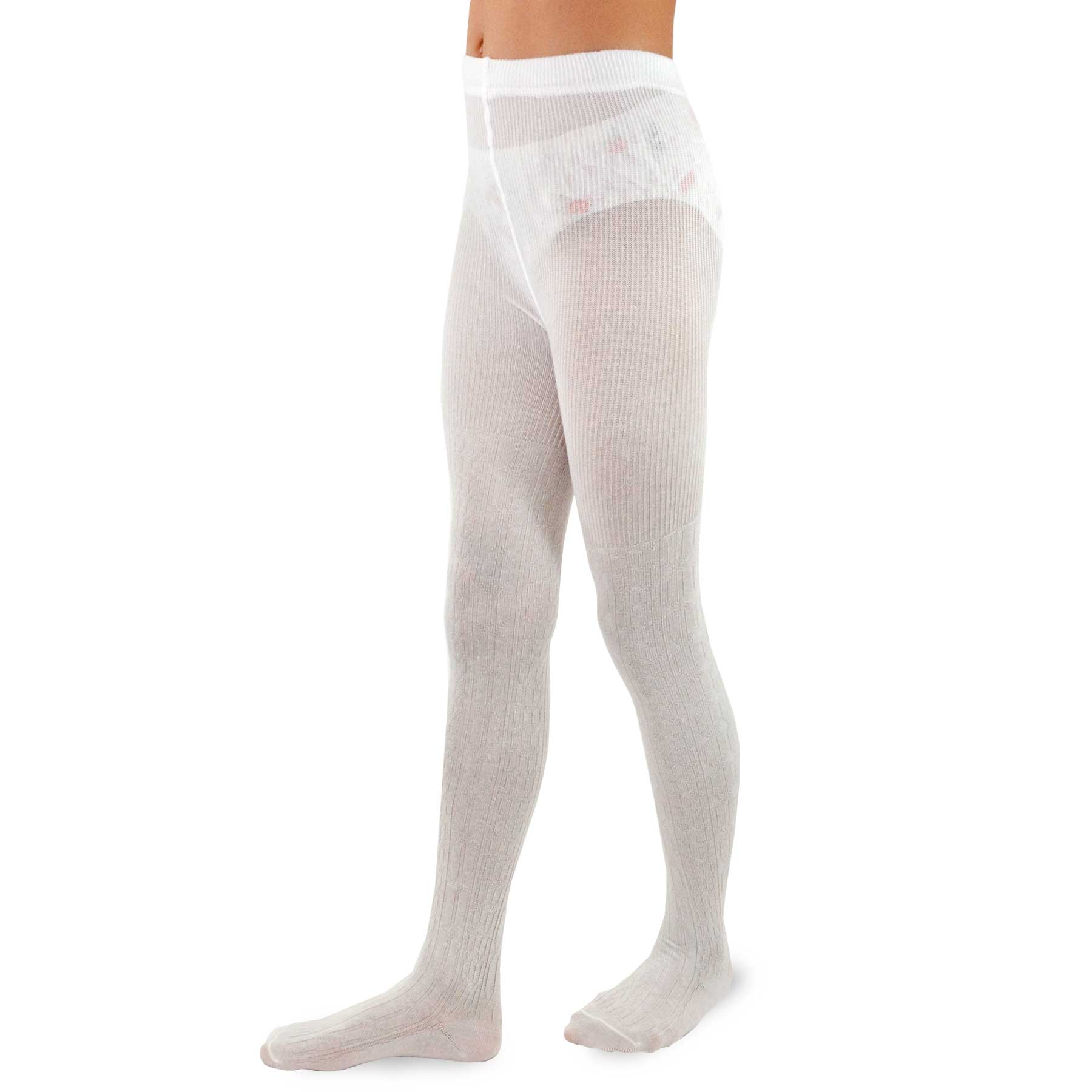 TeeHee Socks Kid's Casual Cotton Tights Simple 3-Pack (K1605)