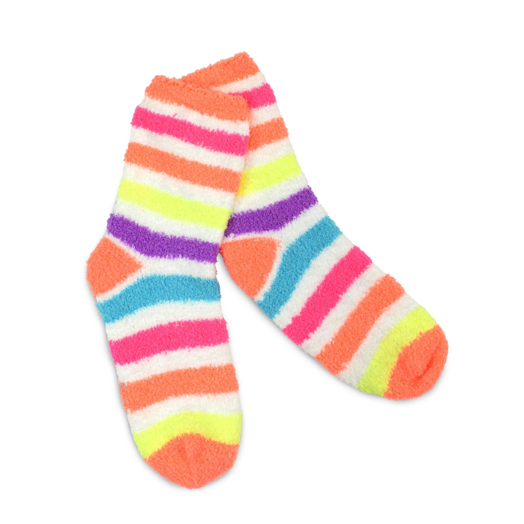 TeeHee Cute Comfy Cozy Fuzzy Slipper Socks for Women 2-Pack (R2029CRW) –  TeeHee Socks