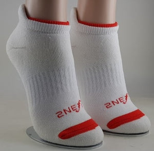 2NEFIT Women's Sports Cotton Half Cushion Ankle Socks 3-pair Pack