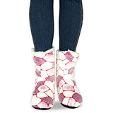 TeeHee Cute Comfy Cozy Fuzzy Slipper Socks for Women 2-Pack (R2029CRW)