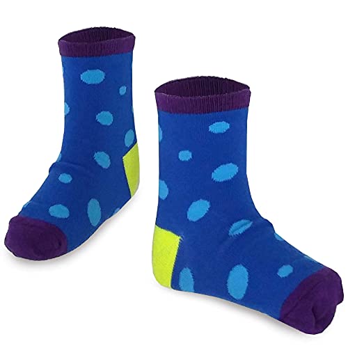 TeeHee Boys Crew Socks 18-Pair Pack - Star & Camo Cotton Socks For Toddlers 3-5 Years