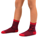 Boys Bright Stripe Crew 6-pack - TeeHee Socks