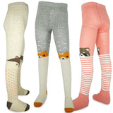 TeeHee Little Girls and Toddlers Fashion Tights 3 Pair Pack (T2101AST)