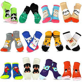 Women's Fashion No Show/Low cut Fun Socks 12 Pairs Packs (Pet-Animal)??????? - TeeHee Socks