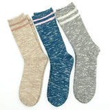 TeeHee Socks Women's Warmer Wool Crew Assorted 3-Pack (R2007)