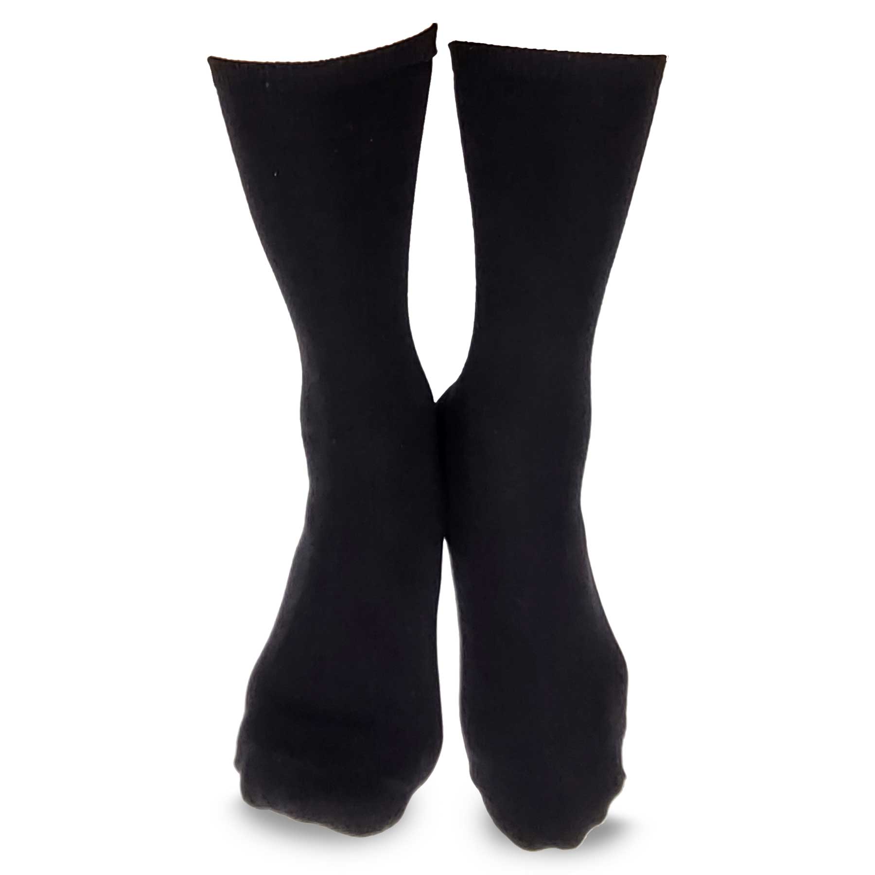 womens black cotton dress socks Womens Long Dress Socks