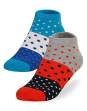 Socksmile Women's Ladies Value Cotton  Ankle Socks 6-pack (basic) ( WSS0133406-6C01)